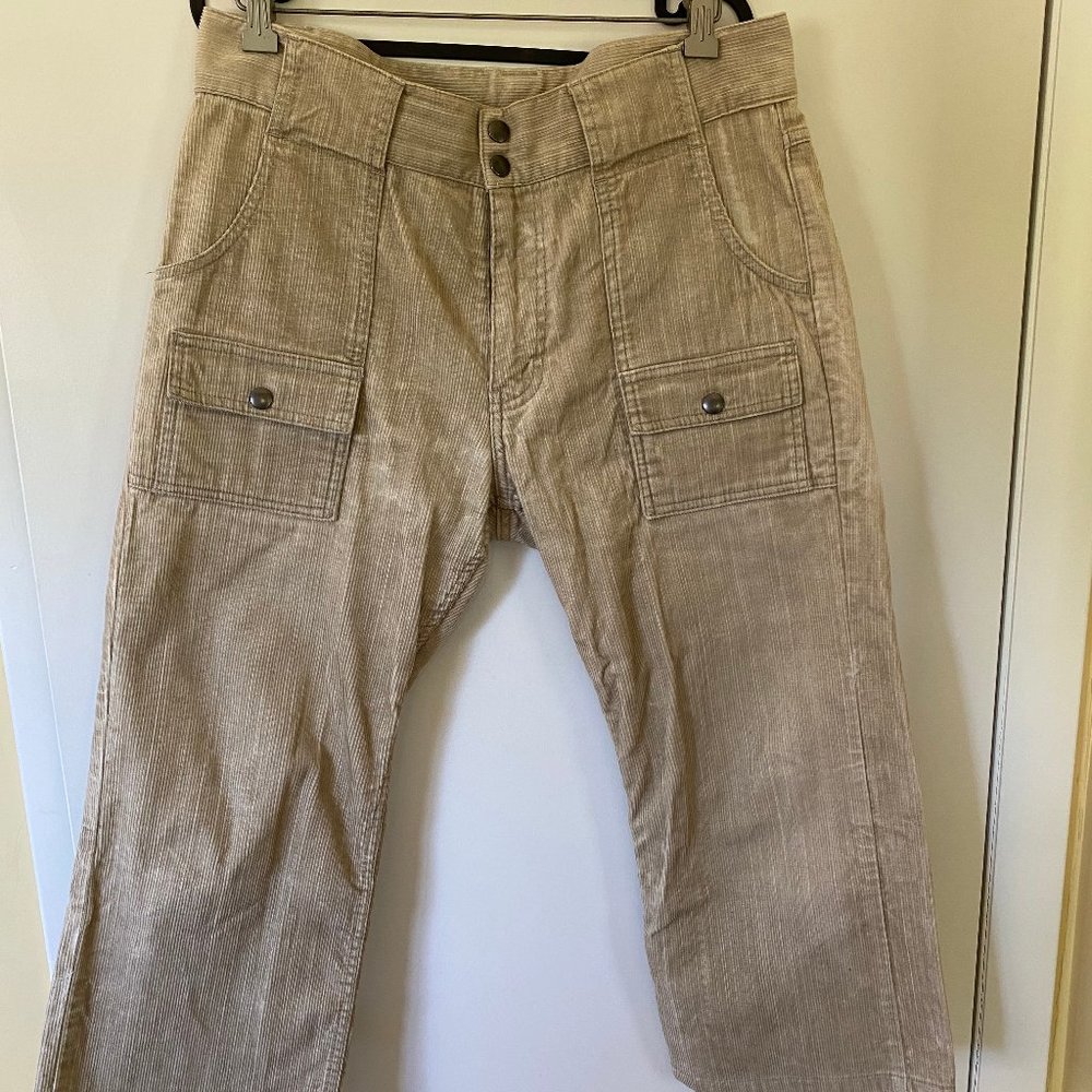 Comme Des Garcons Homme Cropped Cargo Corduroy